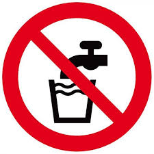 Eau non-potable Terminus Le Carrefour