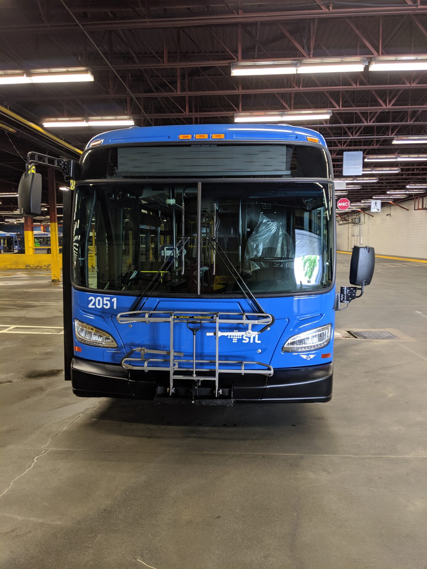 Conférence de presse : autobus électrique