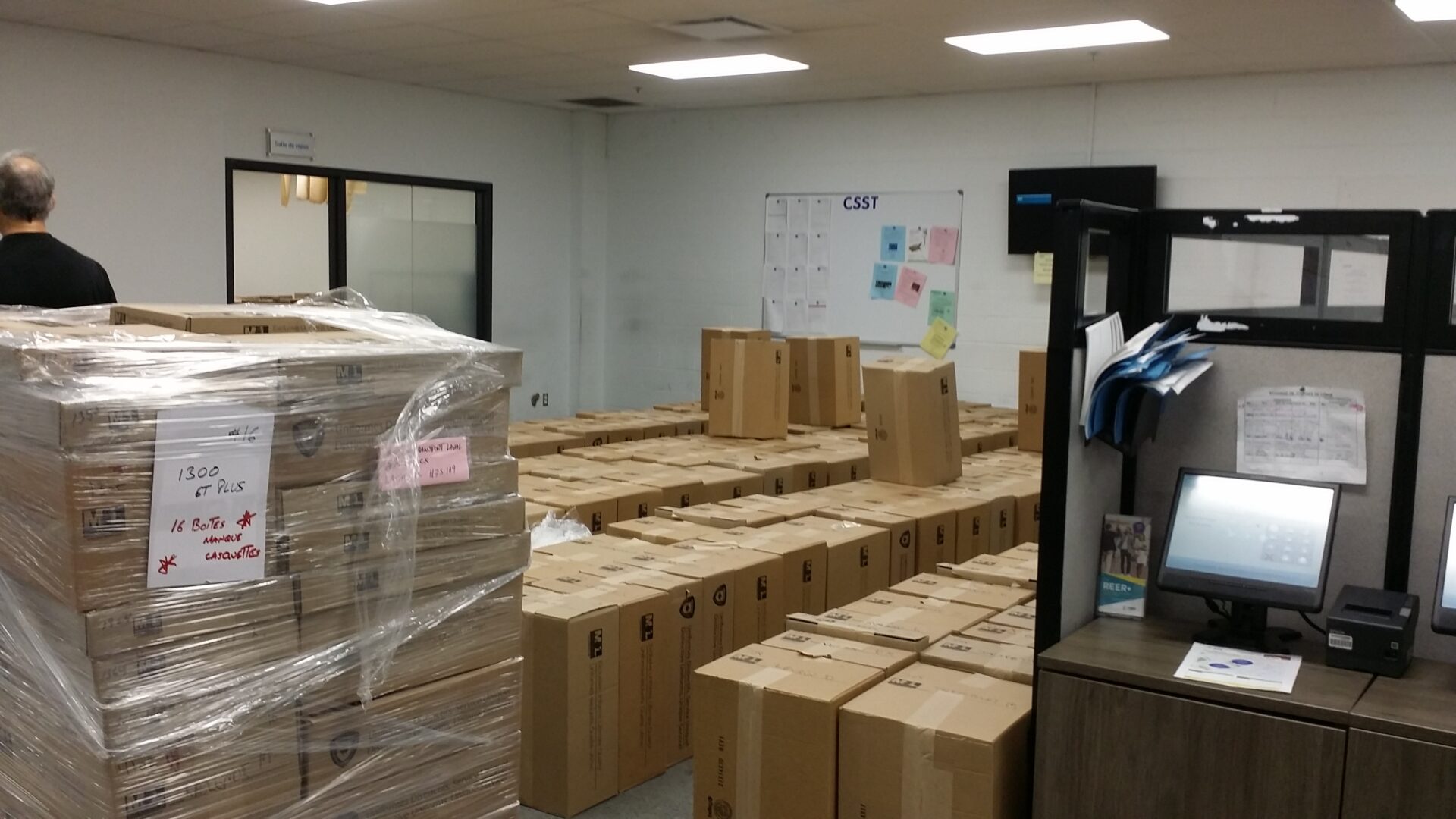 DISTRIBUTION DES UNIFORMES NOVEMBRE 2019