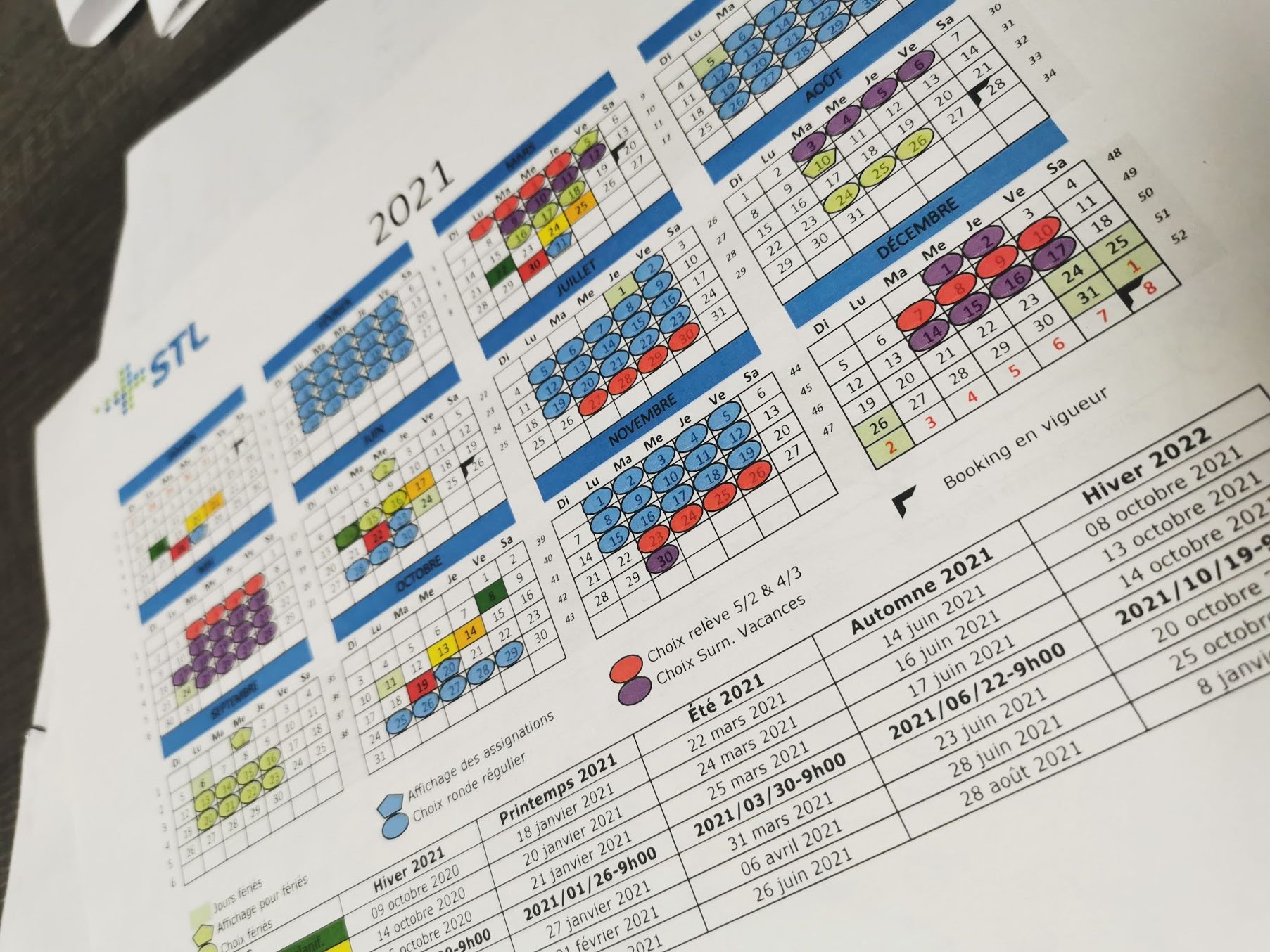 Choix aux liste Janvier et Mars 2021 : Explications et Booking COVID-19