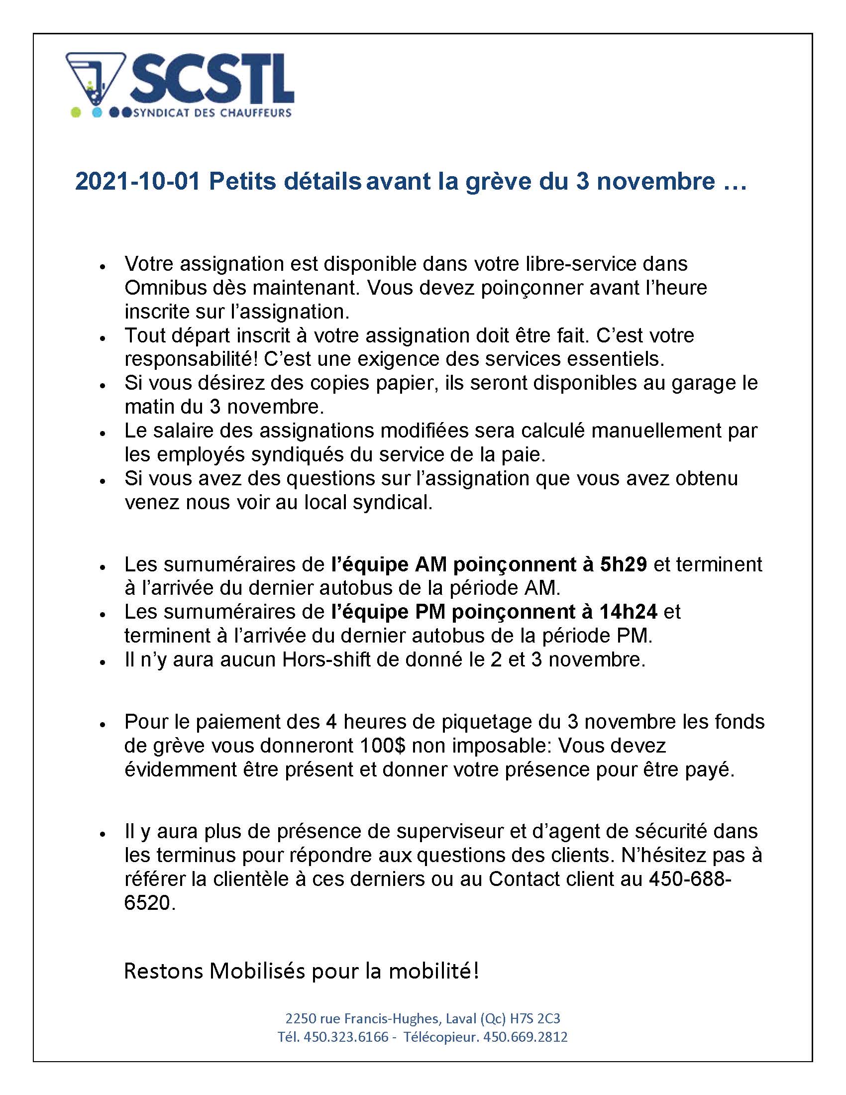 2021-10-01 PETITS DÉTAILS AVANT LA GRÈVE DU 3 NOVEMBRE