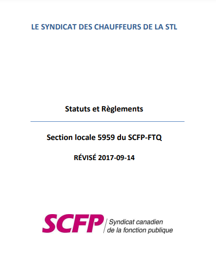 2022-10-18 Comité Statuts et règlements