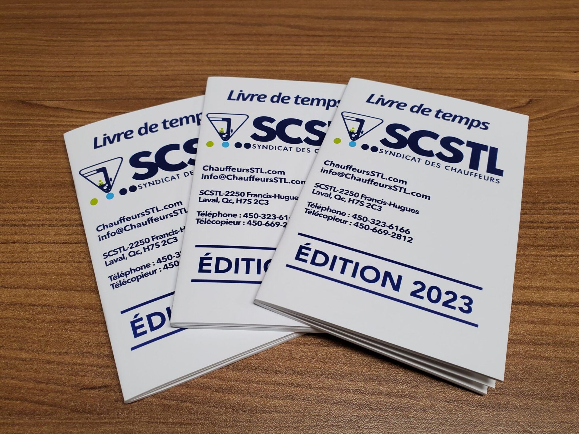 2022-12-27 Les livres de temps sont arrivés!