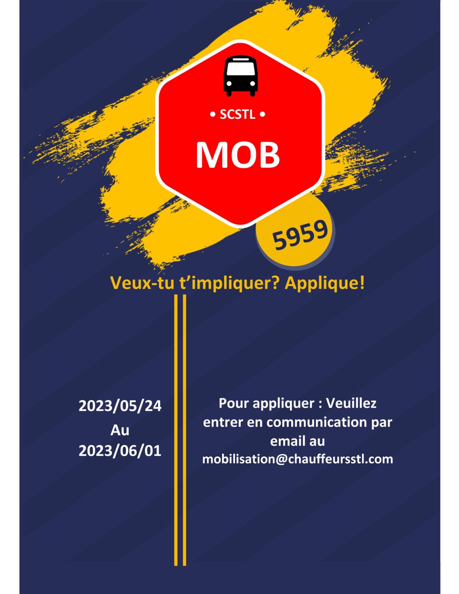 2023-05-24 Mise à jour équipe de mobilisation syndicale