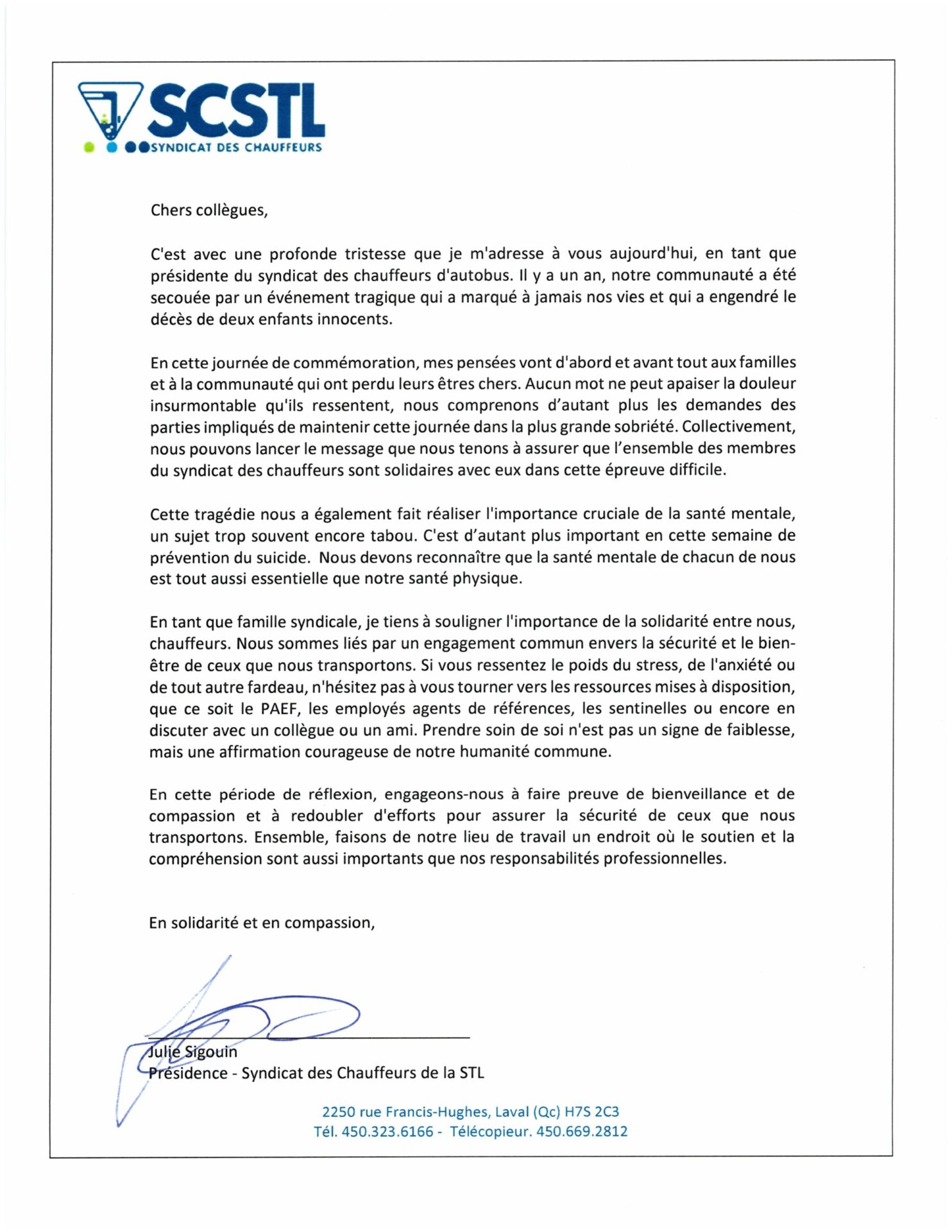 2024-02-07 Lettre événements 8 février
