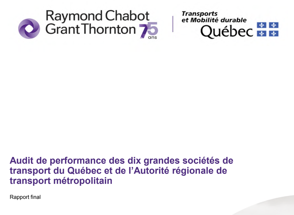 2024-11-08 Ce qui a été dit des audits de performances