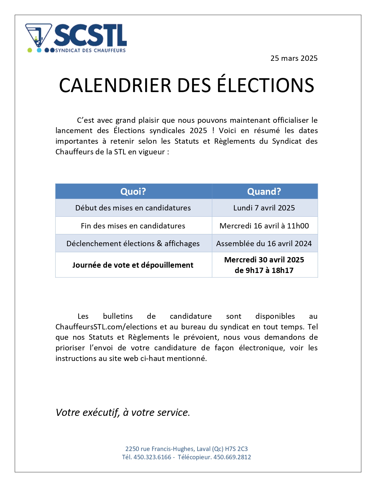 Élections complémentaires 2025 : Calendrier et postes en élection
