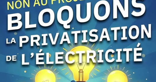2025-06-04 Non à la privatisation d’Hydro-Québec – Dernière journée de pétition