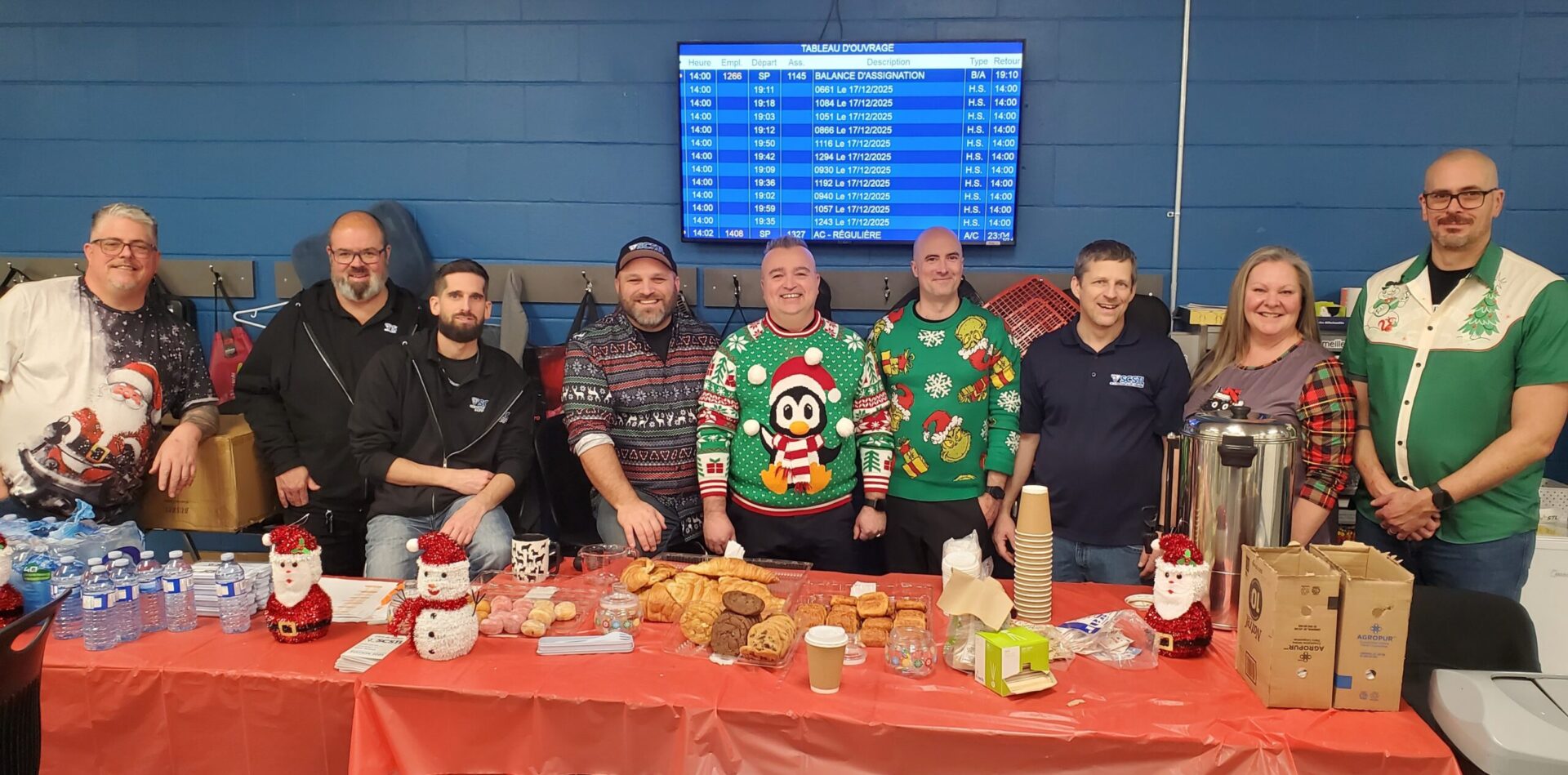 2025-12-16 Cadeau de reconnaissance Syndicat des chauffeurs